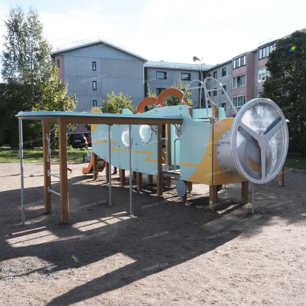 004435 - Детский игровой комплекс «Самолёт» - фото пример 5