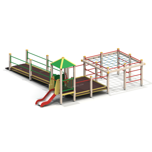 005902 - Детский игровой комплекс для детей с ограниченными возможностями - детальное фото