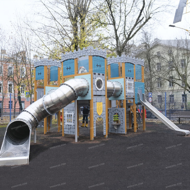 005648 - Детский игровой комплекс «Крепость» - фото пример 1