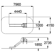 План-схема: 004223 - Горка на склоне