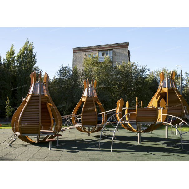 005320 - Детский игровой комплекс «Тюльпаны» - фото пример 7