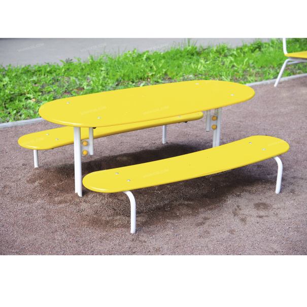 002606 - Стол со скамьями - фото пример 1