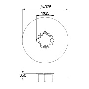 План-схема: 002452 - Дорожка «Малый круг»