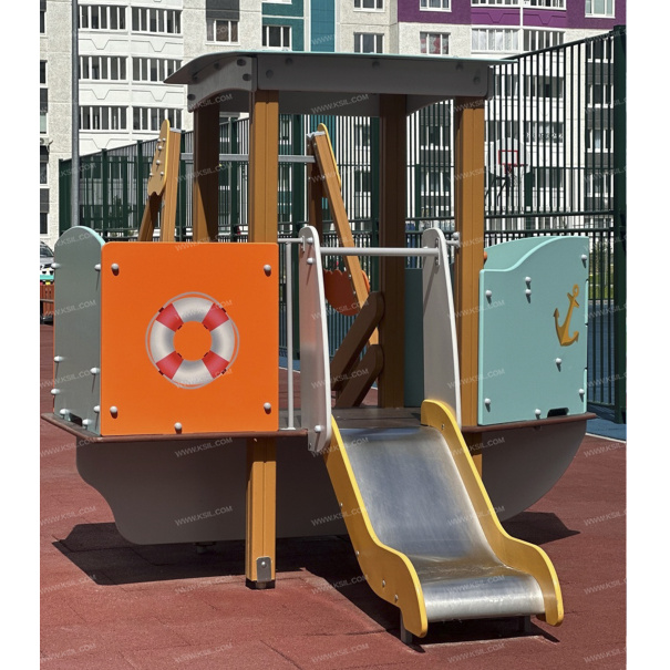 004428 - Детский игровой комплекс «Кораблик» - фото пример 2