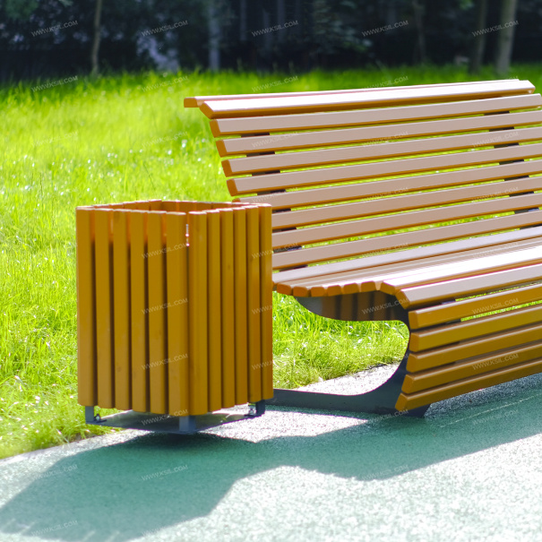 001321 - Урна деревянная - фото пример 1