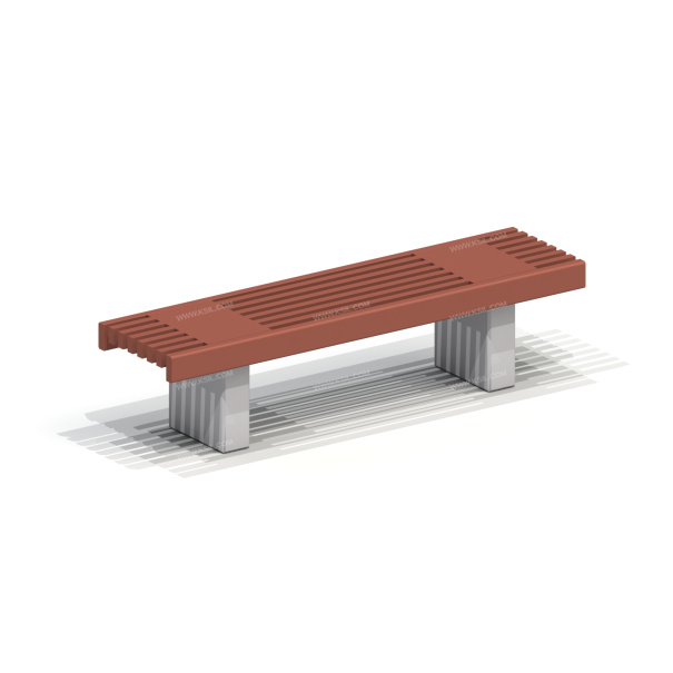 002102 - Скамья садово-парковая - детальное фото