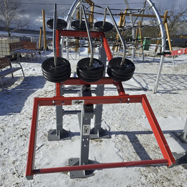 007517 - Тренажер «Становая тяга» с переменным весом - фото пример 1