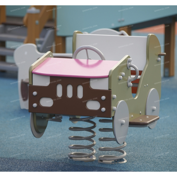 004136 - Качалка на пружине «Кабриолет» - фото пример 1