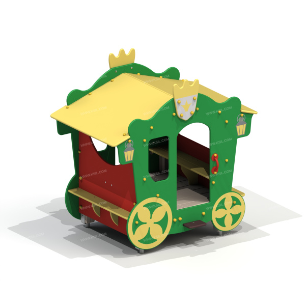 004312 - Домик-беседка «Карета» - детальное фото