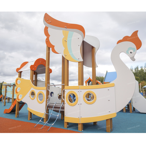005126 - Детский игровой комплекс «Летучий корабль» - фото пример 2