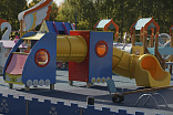 004401 - Детский игровой комплекс «Луноход с прицепом» - фото превью 1