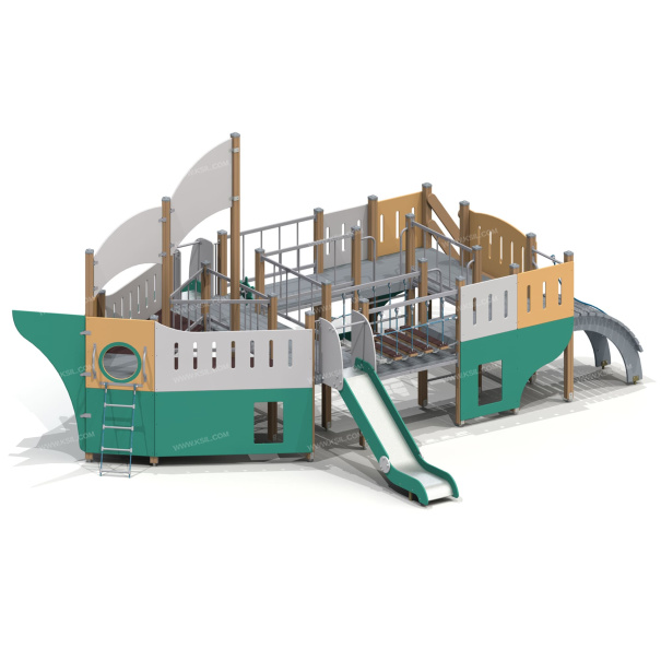 005630 - Детский игровой комплекс «Корабль» - детальное фото
