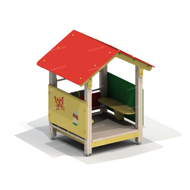 004302 - Домик-беседка - детальное фото