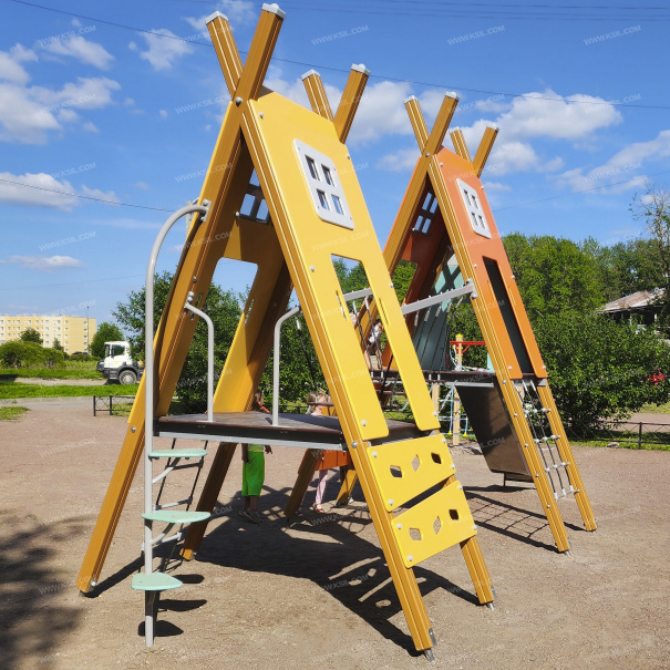 005426 - Детский игровой комплекс «Домики» - фото пример 5