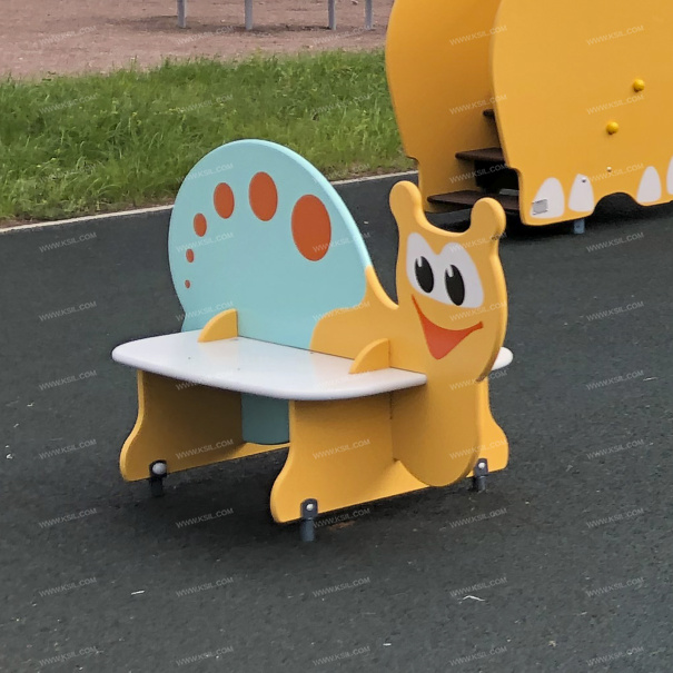 002404 - Скамейка детская «Улитка» - фото пример 1