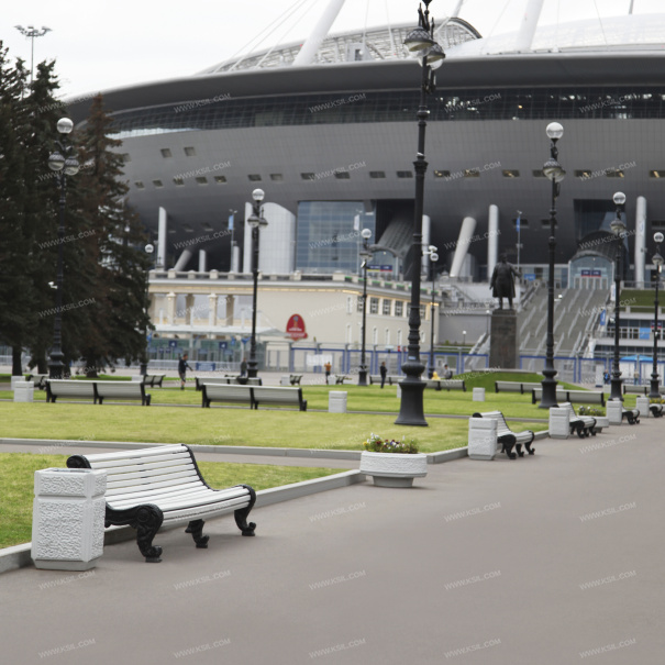 002303 - Диван садово-парковый - фото пример 4