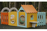 004398 - Домик-лабиринт 6 секций - фото превью 2