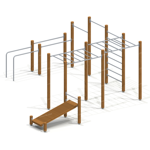 006475 - Детский спортивный комплекс - детальное фото