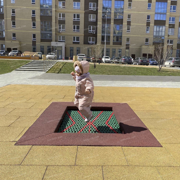 007301 - Батут уличный - фото пример 2