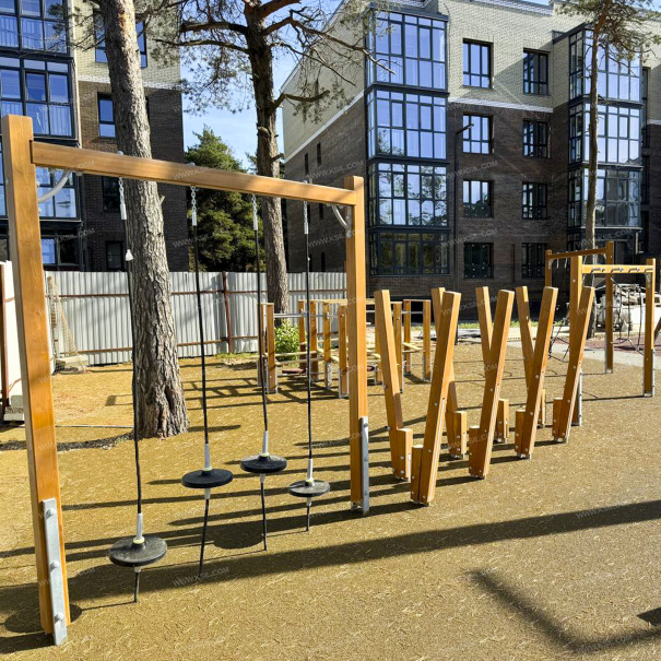 006391 - Детский спортивный комплекс - фото пример 1