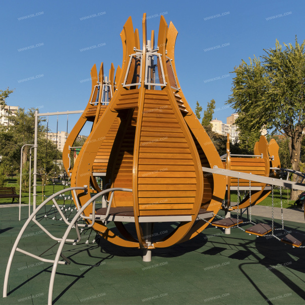 005320 - Детский игровой комплекс «Тюльпаны» - фото пример 6