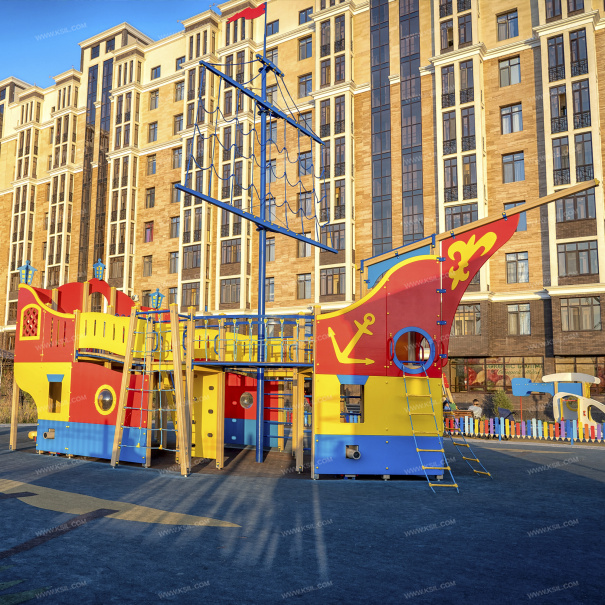 005688 - Детский игровой комплекс «Шхуна» - фото пример 3