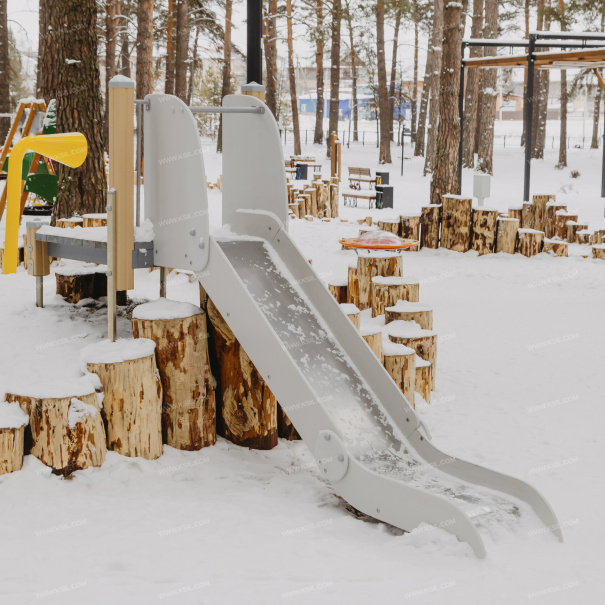 004221 - Горка на склоне - фото пример 1