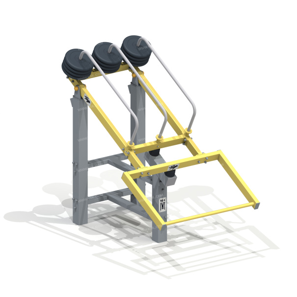 007517 - Тренажер «Становая тяга» с переменным весом - детальное фото