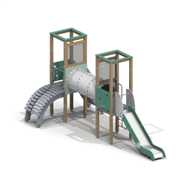 005463 - Детский игровой комплекс - детальное фото