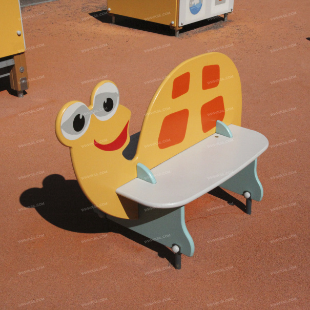 002406 - Скамейка детская «Черепаха» - фото пример 1