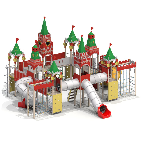 005672 - Детский игровой комплекс «Кремлевская стена» - детальное фото