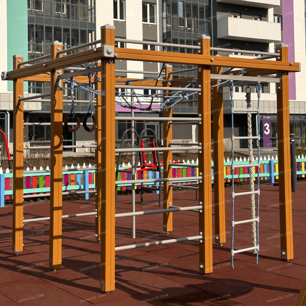 006313 - Детский спортивный комплекс - фото пример 1