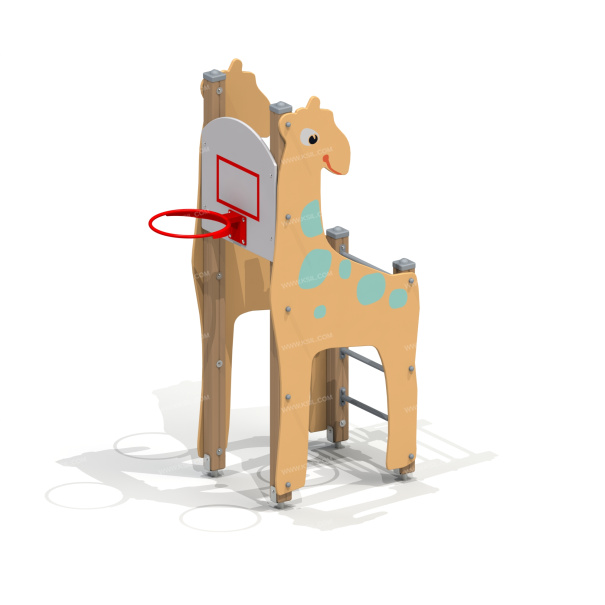 006150 - Детский спортивный комплекс «Жираф» - детальное фото