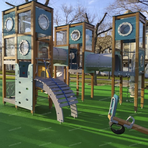 005465 - Детский игровой комплекс - фото пример 2