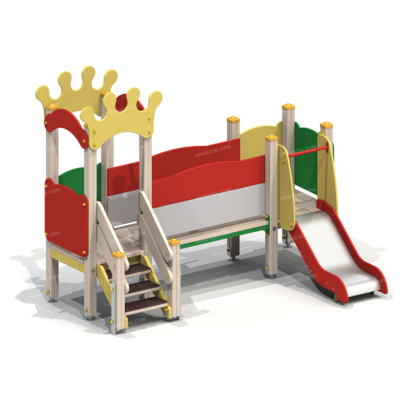 005138 - Детский игровой комплекс «Мини-королевство» - детальное фото