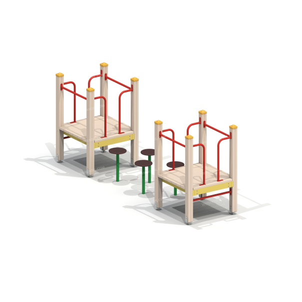 006320 - Детский спортивный комплекс «Переправа» - детальное фото