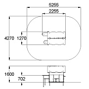 План-схема: 004307 - Домик-беседка