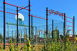 006452 - Комплекс из 5 турников, шведской стенки и рукохода зигзаг - фото превью 1
