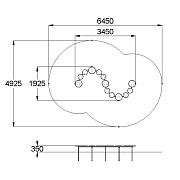 План-схема: 002450 - Дорожка «Змейка»