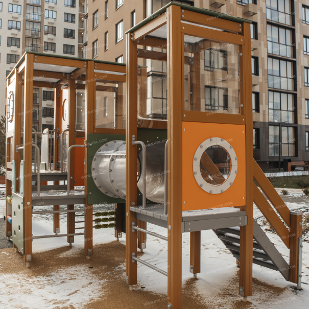 005468 - Детский игровой комплекс - фото пример 2