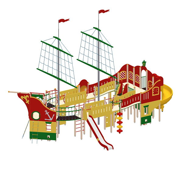 OO5685 - Детский игровой комплекс «Корвет» (архив 30/10/25) - детальное фото