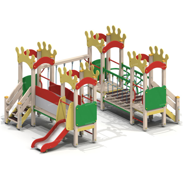 005153 - Детский игровой комплекс «Мини-королевство» - детальное фото
