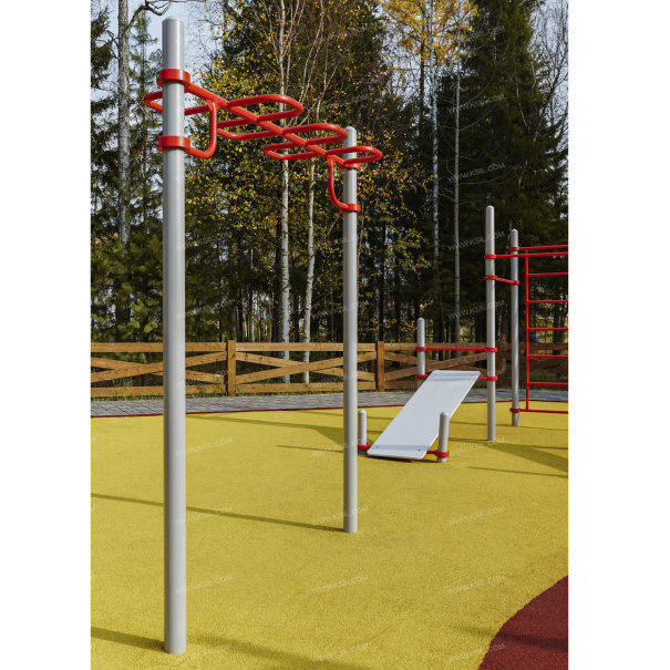 006461 - Рукоход «Зигзаг» - фото пример 1