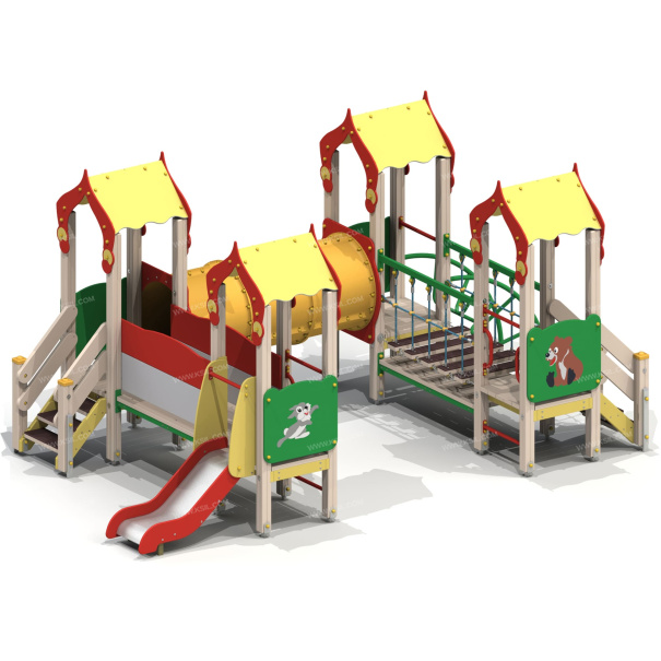 005223 - Детский игровой комплекс «Лесная сказка» - детальное фото