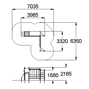 План-схема: 006102 - Детский спортивный комплекс