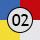 002527 - Игровая панель «Крестики-нолики»: цветовая схема 0